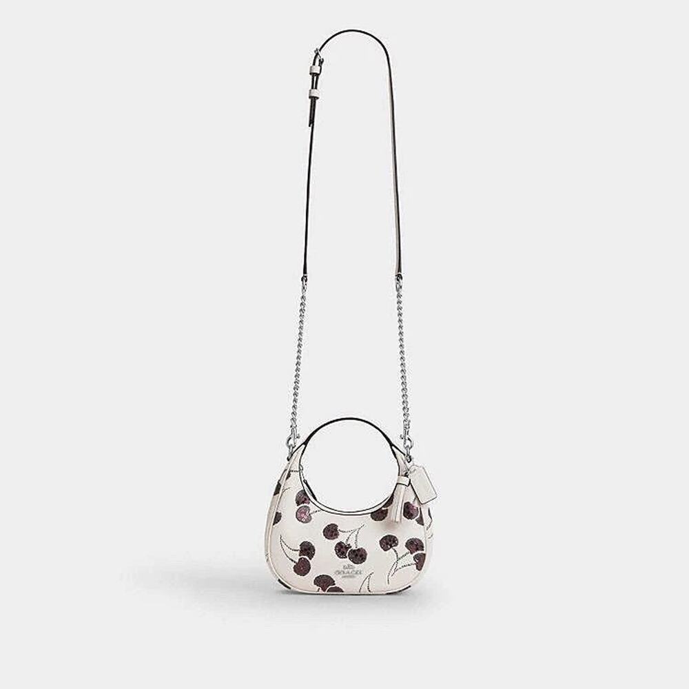 🍒Coach Carmen Mini Crossbody Bag With Cherry Print - Picture 7 of 12